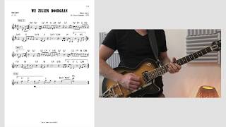 We Zullen Doorgaan Jazz Guitar ChordMelody Lesson [upl. by Anyaled]