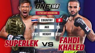 Incredible Fight IQ 🧠 Superlek vs Fahdi Khaled [upl. by Lamraj788]