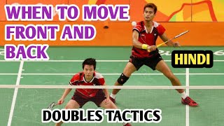 Badminton Doubles Strategyhow to play doublesHow to coordinate with partner in badminton [upl. by Mohandis]