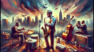 AI MUSIC Big Band Swing Jazz Instrumental 18songs [upl. by Macknair281]