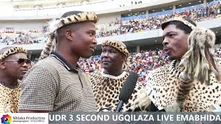 U DR 3 SECOND UGQILAZA LIVE EMABHIDA [upl. by Pansir]