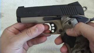 Kimber Ultra series 1911 Field stripping And Cleaning [upl. by Llennahs]