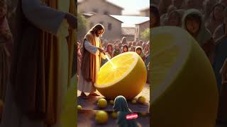 Jesus and the Enormous Citrus A Uplifting Narrative of Resilience and Generosity jesus cartoon [upl. by Anthony]