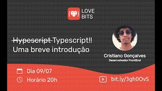 Hypescript Typescript Uma breve introdução  Cristiano Gonçalves [upl. by Jocelyne10]