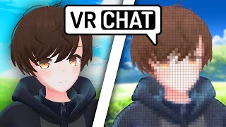 VRChat PC vs VRChat Quest [upl. by Leavy220]