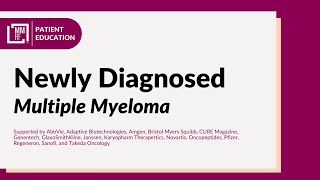 Newly Diagnosed Multiple Myeloma  Diagnosis Initial Treatment  ASCT Maintenance Therapy Goals [upl. by Nuawed]