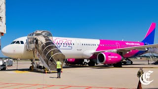 TRIP REPORT Wizz Air  AIRBUS A321200 Lamezia Terme to Malpensa 1H 30M italian domestic flight [upl. by Aivan947]