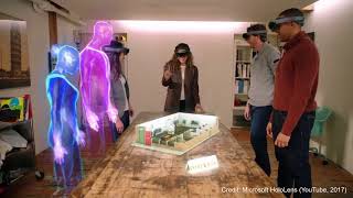 Microsoft Hololens Virtual Reality Headset Overview [upl. by Denice815]