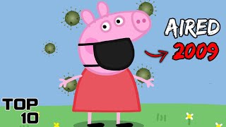 Top 10 Scary Peppa Pig Predictions [upl. by Owiat]