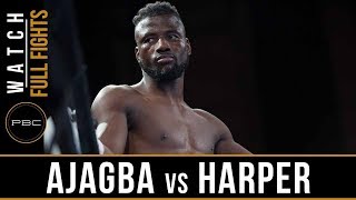 Ajagba vs Harper Full Fight August 24 2018  PBC on FS1 [upl. by Male840]