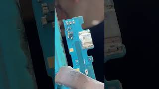 How to change charging port Samsung l charging port replacement l charge pin problem chargingdock [upl. by Ducan]