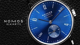 NEW NOMOS Tangente Neomatik Blaugold  Review [upl. by Aneehsit287]