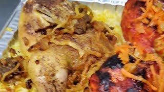 Mix of Chicken Machboos and Chicken Bukhari 🥰 😋 Walima restaurant [upl. by Assirahc]