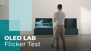 OLED LAB Flicker Test  OLED [upl. by Coumas]