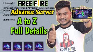 Free Fire Advance Server Full Details  Free Fire Advance Server Mai Kaise Khele [upl. by Januisz485]