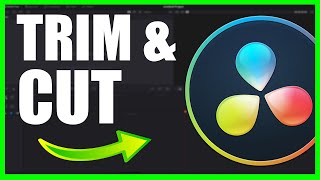 How to Trim and Cut Videos in Davinci Resolve 16 Tutorial [upl. by Novaelc]