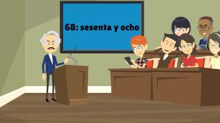 Count From 0 To 100 In Spanish  Lesson 2 [upl. by Kahl602]