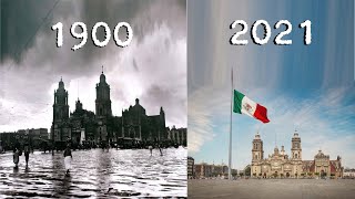 Evolution of Mexico City 1900  2021 [upl. by Eignat]