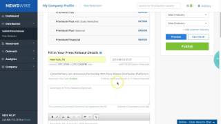 Newswire Tutorial  How to Submit a Press Release on Newswire [upl. by Anij513]
