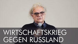 Dr Hannes Hofbauer – Im Wirtschaftskrieg – Die Sanktionspolitik des Westens und ihre Folgen [upl. by Pierpont]