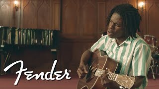 Daniel Caesar Performs quotGet Youquot  Here For The Music  Fender [upl. by Kristin]