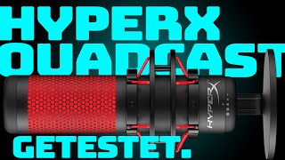 HyperX Quadcast Mikrofon Test  Review  TechBoss  Deutsch  2020 [upl. by Aneeres]