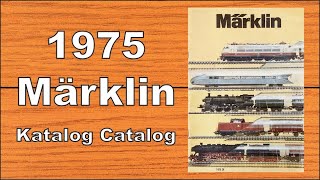 Märklin Katalog 1975 Catalog [upl. by Arakawa]