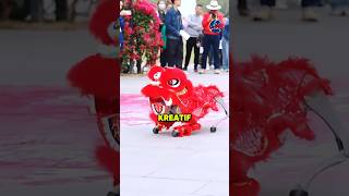 Anjing Robot Menjadi Barongsai❗ [upl. by Lehet]