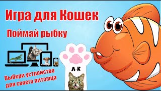 Игра для кошек поймай рыбку [upl. by Sheply]