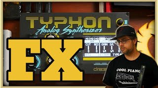 Dreadbox Typhon FX Is this the best effects section of all time [upl. by Nohj]