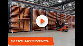 Big Steel Rack  Sheet Metal Storage Racks [upl. by Henigman]