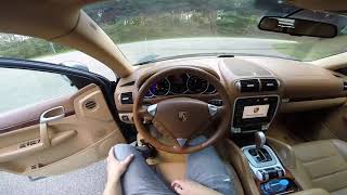 POV Porsche Cayenne S  45 V8  340 HP  Ride [upl. by Genny915]