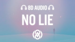 Sean Paul  No Lie ft Dua Lipa Lyrics  8D Audio 🎧 [upl. by Abbie]