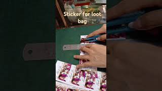 stickering diy giveaway lootbag birthdaycelebration [upl. by Araf]