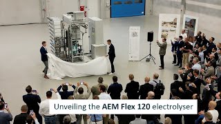 Unveiling the new AEM Flex 120 electrolyser [upl. by Coleen]