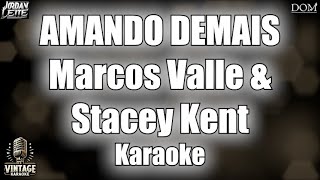 Marcos Valle Stacey Kent  Amando Demais  Vintage Karaoke [upl. by Smitty]