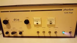 Vintage DampA Triple Stage Phantom linear amplifier [upl. by Eenot]