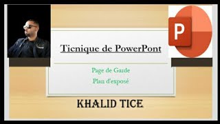 Page de garde en PowerPoint [upl. by Magulac]