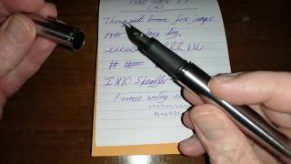 Star Trek Fountain Pen Review Sheaffer Award [upl. by Lledniw]