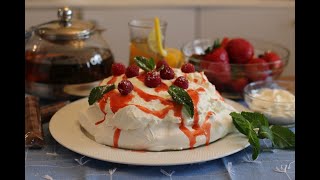 Pavlova Cake Recipe Airy and Elegant [upl. by Jesus342]