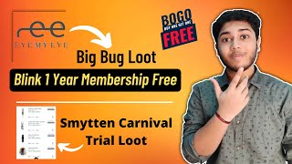 Eyemyeye blink membership bug loot  Get buy 1 get 1 free on eyeglasses  Eyemyeye free offer [upl. by Annaiuq696]