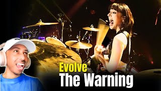 The Warning  Evolve Live REACTION  ZUluModo Reacts [upl. by Ronnholm]