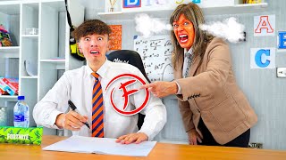 I Sent Morgz Back to School for a Day  Challenge [upl. by Dart154]