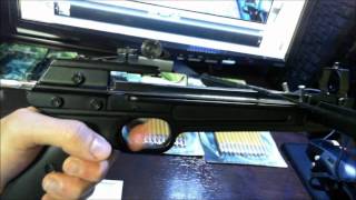 Man Kung Small Size Crossbow Review MK80A3 Part 1 [upl. by Tecu451]