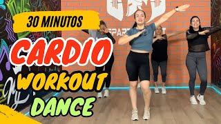 CARDIO BAILE  Dance Fitness  Baile Quemagrasa  30 minutos de Cardio Extremo [upl. by Yortal]