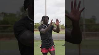 I Trained With Tyreek Hill 😨 [upl. by Cormac]