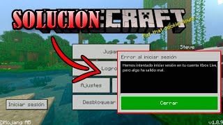 SOLUCIÓN AUTENTIFICARTE EN LOS SERVIDORES DE MINECRAFT  SERVICIOS DE MICROSOFTSIGN IN XBOX ANDROID [upl. by Nylrac944]