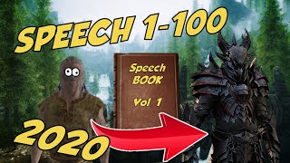 Best Way to level up SPEECH 1100 VERY FAST in 2024 [upl. by Akemad]