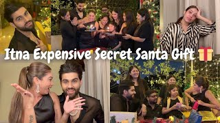 Itna Expensive Secret Santa Gift 🎅 🎁  Christmas Celebration 🎄 Nita Shilimkar  GURDEEPRAI [upl. by Sheply]