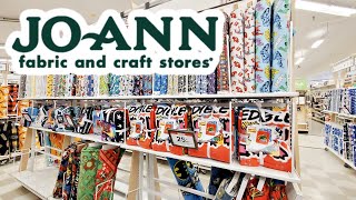 JOANN FABRIC AND CRAFT STORE WALKTHROUGH COME WITH ME 2021 [upl. by Ahsatal410]